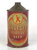1953 Krueger Finest Beer Quart Cone Top Can 213-18 Newark New Jersey