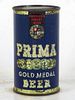 1939 Prima Gold Medal Beer 12oz OI-696 12oz Opening Instruction Can Chicago Illinois