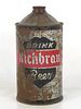 1951 Richbrau Beer Quart Cone Top Can Unpictured Richmond Virginia