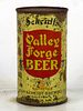 1949 Scheidt's Valley Forge Beer 12oz OI-859 12oz Opening Instruction Can Norristown Pennsylvania