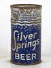1947 Silver Springs Beer 12oz OI-763 12oz Flat Top Vancouver Washington