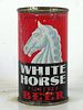 1939 White Horse Pilsener Beer 12oz OI-875 12oz Opening Instruction Can Chicago Illinois