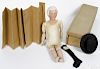 Martha Chase George Washington stockinet doll, in the original box, 25'' h.