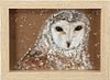 WINTER OWL by Deb Dunn