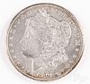 1890-CC Morgan silver dollar