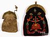 Two early purses, dated 1794
