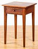 Federal cherry one-drawer stand, 19th c.