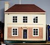 20th century dolls house with contents,