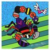 Britto, "Scorpio" Hand Signed Limited Edition Giclee on Canvas; Authenticated.