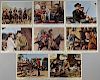 The Magnificent Seven (1960) 8 British Front of House Cards, 10 x 8 inches (8)
