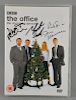 Television Memorabilia: The Office, a copy of the Christmas Special DVD signed to front in black felt pen by Ricky Gervais , 