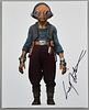 Star Wars: The Force Awakens (2015): An autographed publicity photograph of Lupita Nyong'o as Maz Kanata, signed in full name