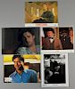 Hollywood Actor Autographs: 5 signed publicity photographs, signatures including; Mickey Rourke, Dolph Lungren, Greg Kinear, 