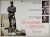 Entertaining Mr. Sloane (1969) British Quad film poster, movie by Joe Orton, Anglo Amalgamated, folded, 30 x 40 inches