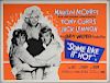 Some Like It Hot (R-1961) British Quad film poster, starring Marilyn Monroe, Tony Curtis & Jack Lemmon, United Artists, folde
