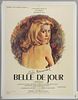 Belle De Jour (1967) French Affiche film poster, by Luis Bunuel, Allied Artists, linen backed, 23.5 x 31.5 inches