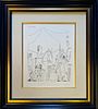 Pablo Picasso Original Etching Hand signed and numbered  Bloch catalogue 226