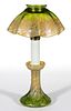 LOETZ PHANOMEN TRICOLOR ART GLASS MINIATURE CANDLE LAMP
