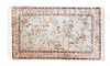 A Persian Pictorial Wool Rug, 5 feet 1 1/2 inches x 3 feet 1/2 inch.