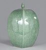 Chinese Celadon Covered Vase