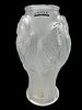Lalique French Crystal Ara Macaw Parrot Birds