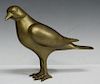 Cast Brass Sculpture of a Homing Pigeon