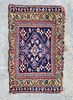 Antique Kurdish Carpet Bag Face Rug
