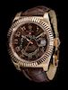 An 18 Karat Everose Gold Ref. 326135 Sky-Dweller Wristwatch, Rolex,