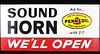 Pennzoil "Sound Horn We'll Open" Advertising Sign