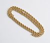 14K Gold Rope Necklace