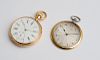 Vacheron Constantin 18K Gold Pocket Watch and a Men's Tri-Color Gold Thin Pocket Watch