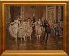 Leopold Schmutzler (1864-1941): The Dance Lesson