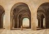 Edouard Metton (1856-1927): Arches with Figures