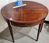 HAPPLE WHITE C1820 INLAID GAMING TABLE 29-1/2"H X 36"W X 16-1/2"D
