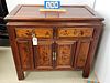 CHINESE 2 DRAWER OVER 2 DOOR CABINET 35"H X 38 1/2"W X 21 1/2"D