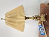BRASS TABLE LAMP 31"