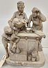 ROGERS GROUP "WEIGHING THE BABY" 21"H X 15"W X 12"D