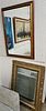 LOT 2 FRAMED MIRRORS 40 1/2" X 29" AND 40" X 32"