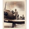 Vintage Navy Air Reserve Black and White Photo