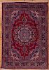 Antique Iranian Mashad 8' x 11' 6" Rug