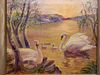 Lie: Impressionist Swans 
