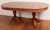 Bench Crafted Oval Dining Table By Alishaan