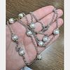 Judith Ripka Silver & 18K South Sea Pearl Necklace