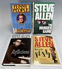 STEVE ALLEN BOOKS FUNNY PEOPLE, REFLECTIONS SIGNED & DEDICATED