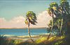 Harold Newton 'Indian River' Oil Painting