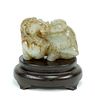 Chinese Carved Jade Horse Figure.