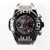 Man's Limited Edition Hublot Big Bang Unico World Poker Tour Stainless Steel, Titanium and Resin Chronometer with Rubber Stra
