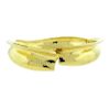 Tiffany &amp; Co Gehry 18k Gold Fish Bangle Bracelet