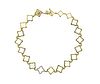 David Yurman Quatrefoil 18K Gold Diamond Necklace