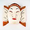 Asian Wooden Wall Mask